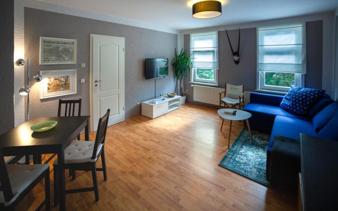 Apartment Ferienwohnung Blumenstadt Erfurt Exterior foto